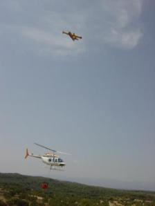 La coordinación aérea es fundamental para garantizar la seguridad de las operaciones. Imagen: COPAC