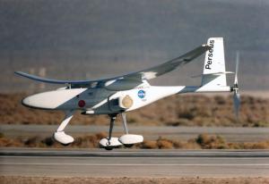 Aeronave no tripulada de la NASA Perseus. Foto: NASA